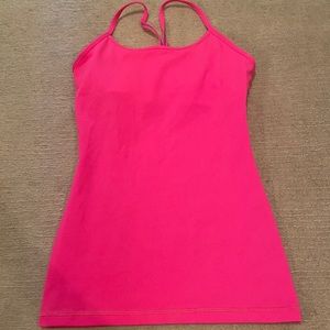 Ivivva hot pink workout tank top